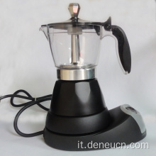 Alluminio 3 tazze di caffè per caffè espresso elettrico